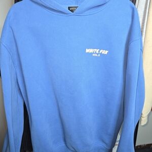 White Fox Boutique Blue Hoodie